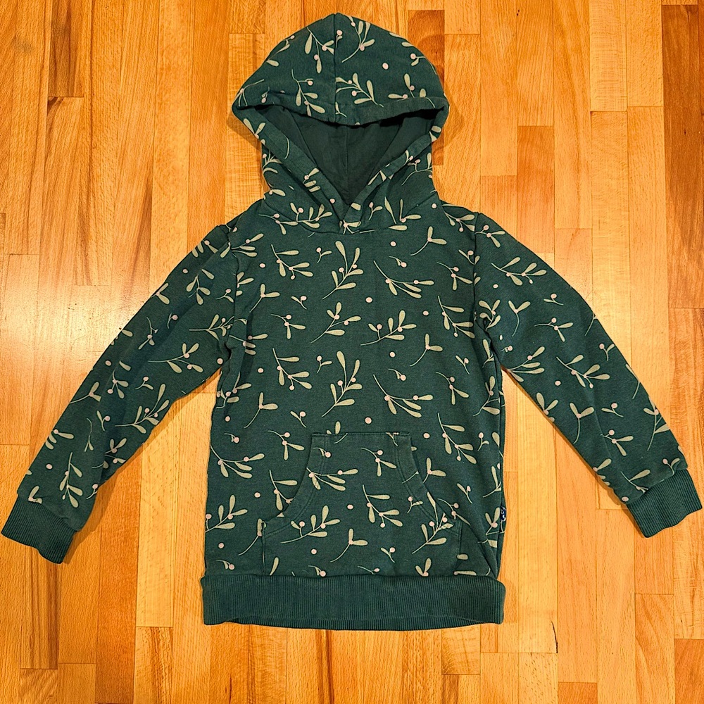 Kickee Kids Floral Print Hoodie